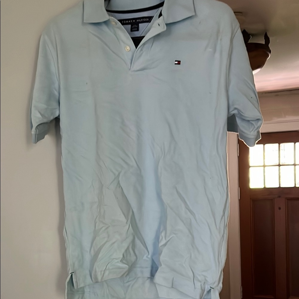 Tommy Hilfiger Light Blue boys Polo Shirt